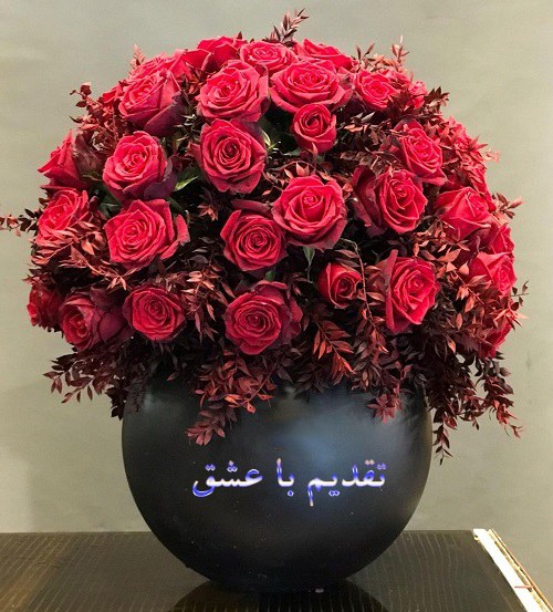 عکس نوشته گل عشق برای پروفایل